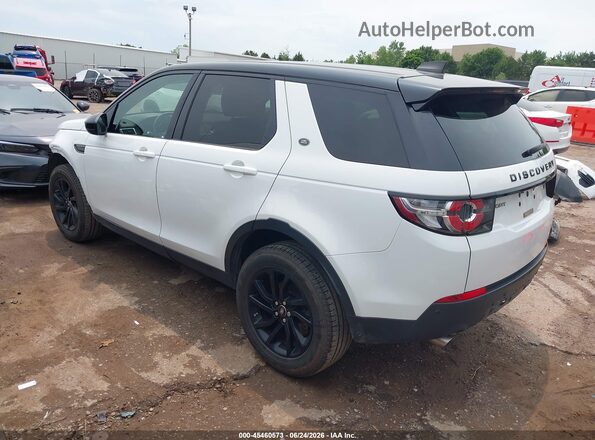 SALCP2RX6JH770848 2018 LAND ROVER DISCOVERY SPORT White უკანა მარცხენა