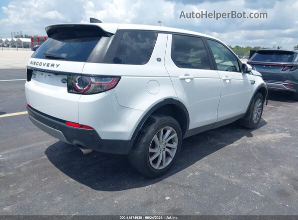 SALCR2BG0HH652650 2017 LAND ROVER DISCOVERY SPORT White Задня права чверть