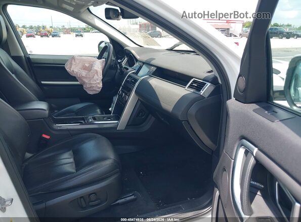 SALCR2BG0HH652650 2017 LAND ROVER DISCOVERY SPORT White Вид салону спереду