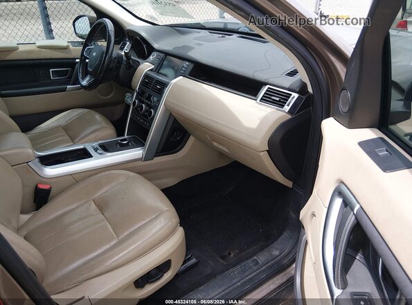 SALCR2BG3HH641982 2017 LAND ROVER DISCOVERY SPORT Pewter Вид салону спереду