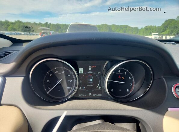 SALCR2BG5HH680461 2017 LAND ROVER DISCOVERY White Instrument cluster view