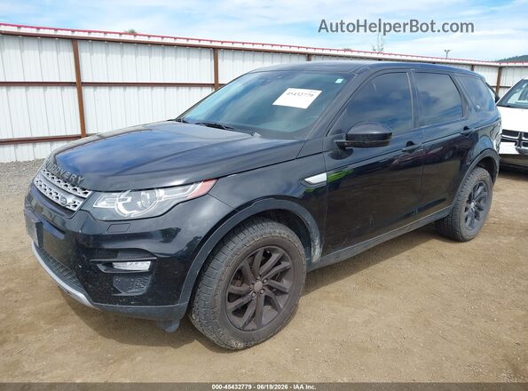 SALCR2FX3KH802851 2019 LAND ROVER DISCOVERY SPORT Black Przód lewy
