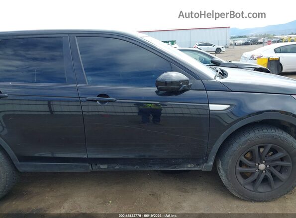 SALCR2FX3KH802851 2019 LAND ROVER DISCOVERY SPORT Black Widok z przodu