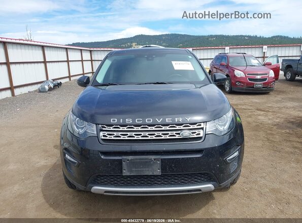 SALCR2FX3KH802851 2019 LAND ROVER DISCOVERY SPORT Black Widok zestawu wskaźników