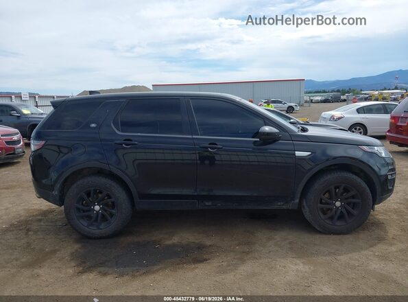SALCR2FX3KH802851 2019 LAND ROVER DISCOVERY SPORT Black Widok wnętrza z tyłu