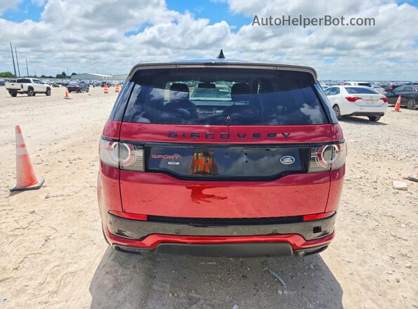 SALCR2RX1JH739906 2018 LAND ROVER DISCOVERY Красный 