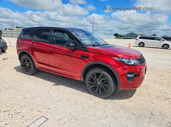 SALCR2RX1JH739906 2018 LAND ROVER DISCOVERY Красный 