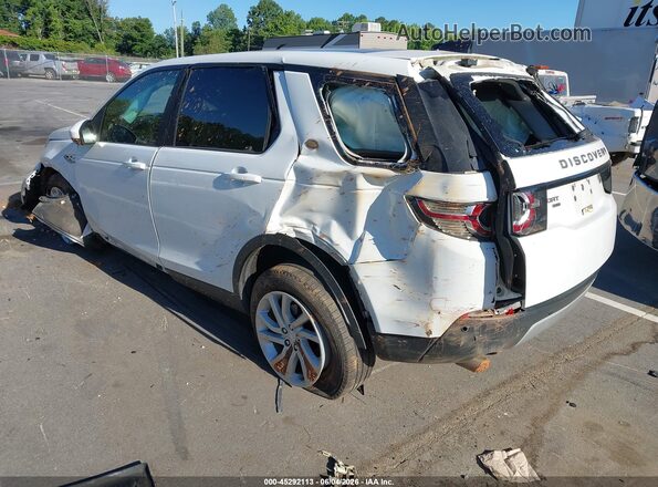 SALCR2RX4JH769787 2018 LAND ROVER DISCOVERY SPORT White Rear left