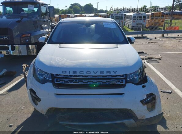 SALCR2RX4JH769787 2018 LAND ROVER DISCOVERY SPORT White Rear interior view