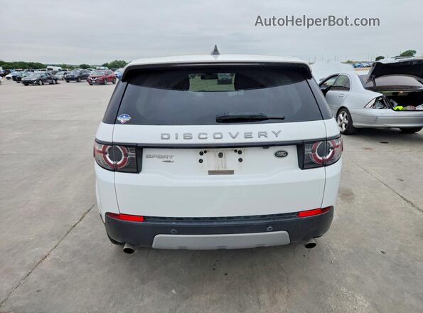 SALCR2RX5JH748849 2018 LAND ROVER DISCOVERY White უკანა ხედი