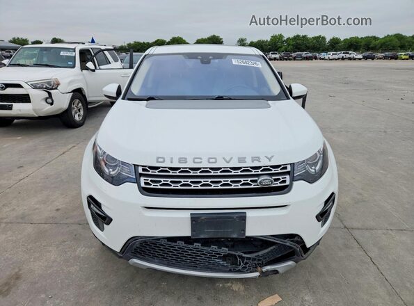 SALCR2RX5JH748849 2018 LAND ROVER DISCOVERY White წინა ხედი