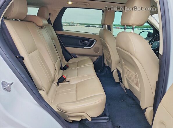 SALCR2RX5JH748849 2018 LAND ROVER DISCOVERY White უკანა სავარძლების ხედი