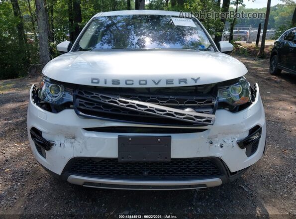 SALCR2RX8JH746285 2018 LAND ROVER DISCOVERY SPORT White Вид щитка приладів