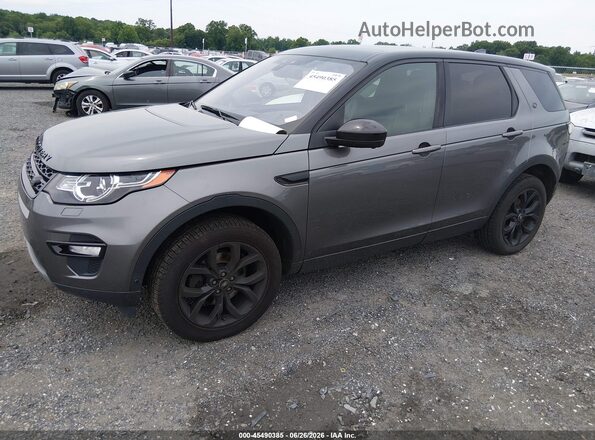 SALCR2RX9JH747705 2018 LAND ROVER DISCOVERY SPORT Gray Vista tres cuartos delantera izquierda