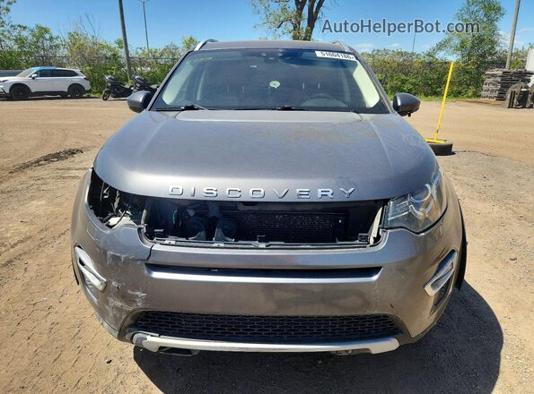 SALCT2BG5HH647266 2017 LAND ROVER DISCOVERY Gray Front view