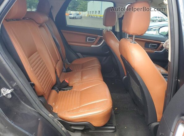 SALCT2BG6HH664285 2017 LAND ROVER DISCOVERY Gray უკანა სავარძლების ხედი