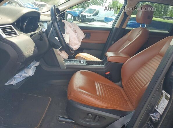 SALCT2BG6HH664285 2017 LAND ROVER DISCOVERY Gray წინა სალონის ხედი
