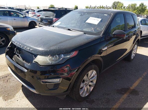 SALCT2BG9GH597535 2016 LAND ROVER DISCOVERY SPORT Black Przód lewy