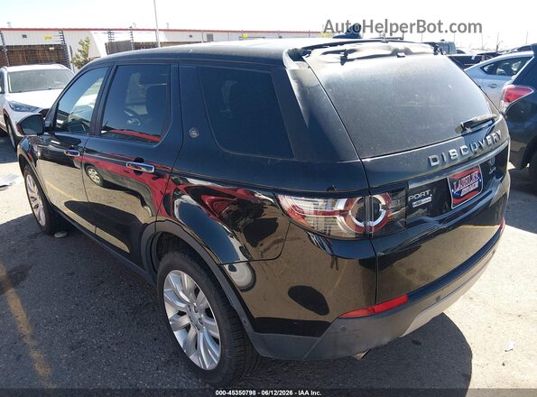 SALCT2BG9GH597535 2016 LAND ROVER DISCOVERY SPORT Black Tył lewy
