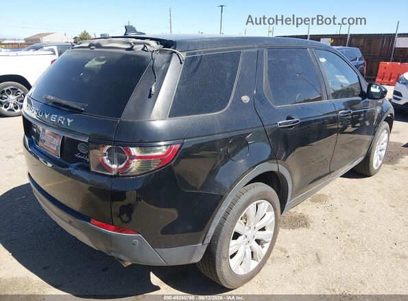 SALCT2BG9GH597535 2016 LAND ROVER DISCOVERY SPORT Black Tył prawy
