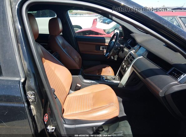 SALCT2BG9GH597535 2016 LAND ROVER DISCOVERY SPORT Black Widok wnętrza z przodu