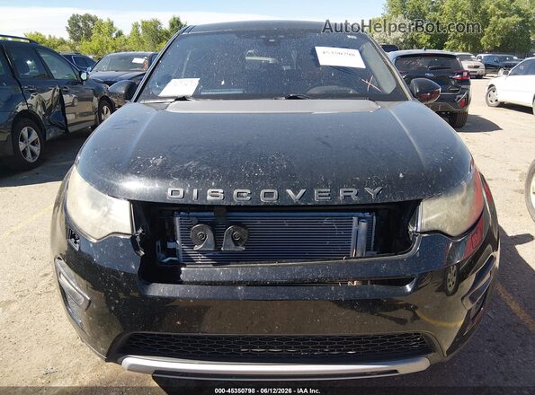 SALCT2BG9GH597535 2016 LAND ROVER DISCOVERY SPORT Black Widok wnętrza z tyłu