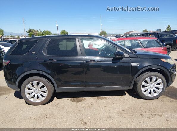 SALCT2BG9GH597535 2016 LAND ROVER DISCOVERY SPORT Black Widok wnętrza 360 stopni