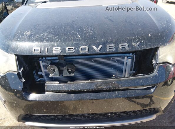 SALCT2BG9GH597535 2016 LAND ROVER DISCOVERY SPORT Black Widok z przodu