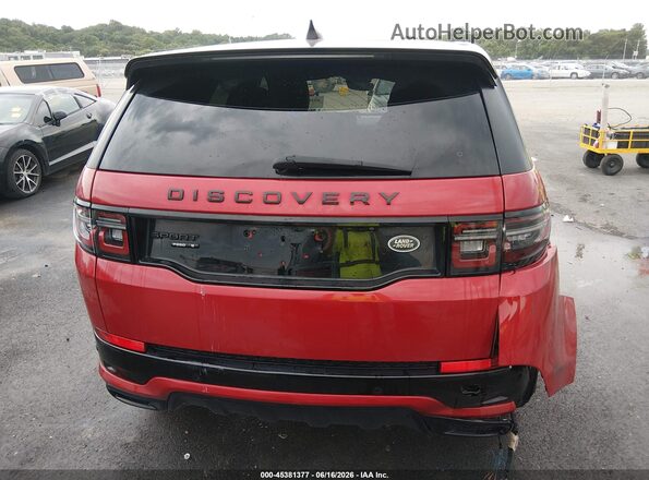 SALCT2FX5LH862438 2020 LAND ROVER DISCOVERY SPORT Red 