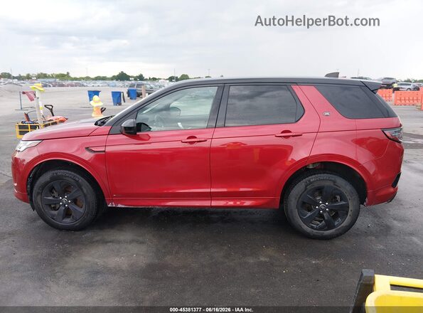 SALCT2FX5LH862438 2020 LAND ROVER DISCOVERY SPORT Red Vista interior de 360 grados