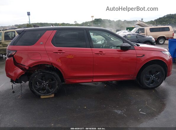 SALCT2FX5LH862438 2020 LAND ROVER DISCOVERY SPORT Red 