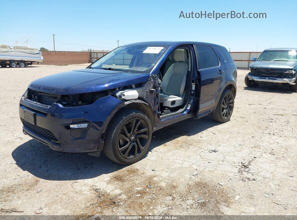 SALCT2FX6KH799381 2019 LAND ROVER DISCOVERY SPORT Blue Przód lewy