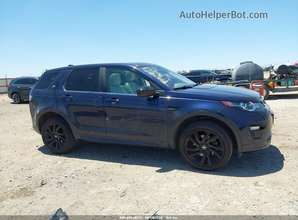 SALCT2FX6KH799381 2019 LAND ROVER DISCOVERY SPORT Blue Widok wnętrza 360 stopni