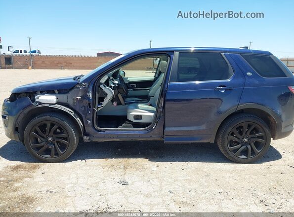SALCT2FX6KH799381 2019 LAND ROVER DISCOVERY SPORT Blue Widok z przodu
