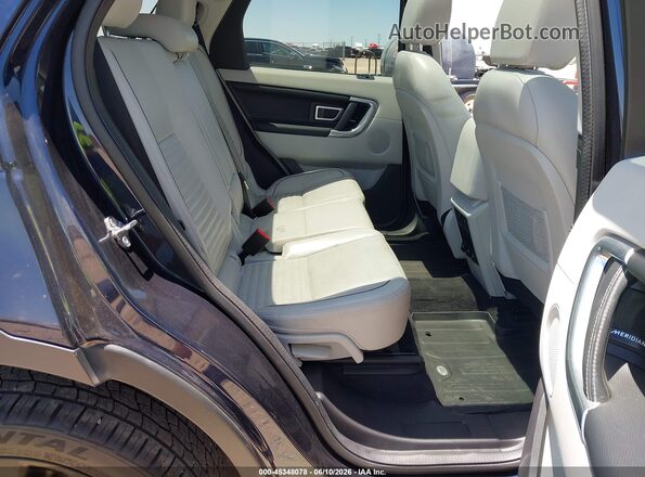 SALCT2FX6KH799381 2019 LAND ROVER DISCOVERY SPORT Blue Widok naklejki z numerem VIN
