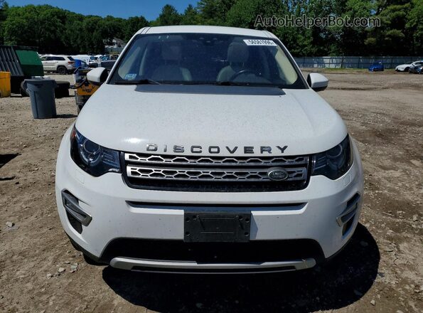 SALCT2RX9JH778034 2018 LAND ROVER DISCOVERY White Widok z przodu