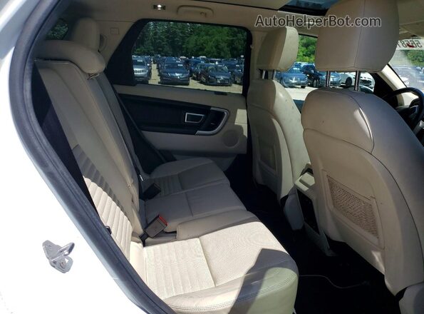 SALCT2RX9JH778034 2018 LAND ROVER DISCOVERY White Widok wnętrza z tyłu