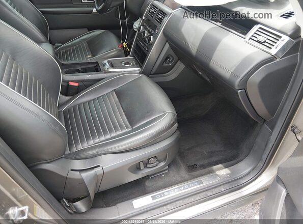 SALCT2SX0JH775100 2018 LAND ROVER DISCOVERY SPORT Cream Vista interior delantera