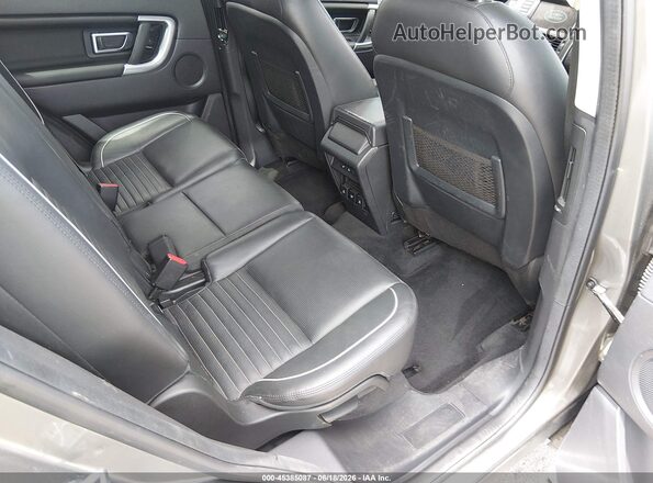 SALCT2SX0JH775100 2018 LAND ROVER DISCOVERY SPORT Cream Vista de la etiqueta del VIN