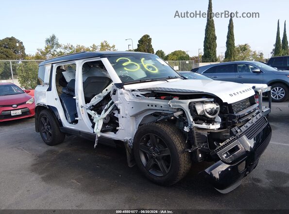 SALE27EU6S2439479 2025 LAND ROVER DEFENDER White Rear interior view