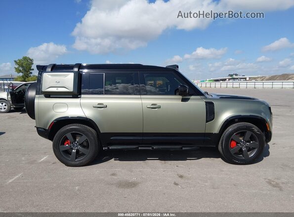 SALE27EU7P2191802 2023 LAND ROVER DEFENDER Green Սալոնի հետևի տեսք