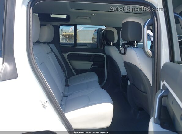 SALE27EU9S2367712 2025 LAND ROVER DEFENDER White VIN sticker view