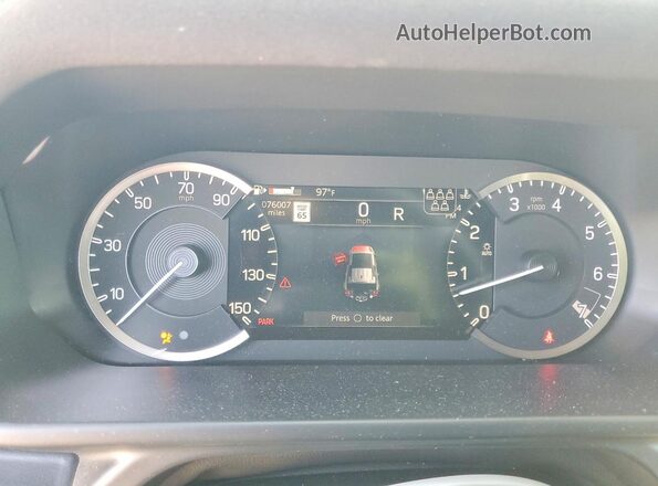 SALE2EEU1P2221039 2023 LAND ROVER DEFENDER Черный 