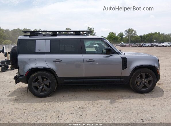 SALE3ERU9M2045148 2021 LAND ROVER DEFENDER Серый Вид задней части салона