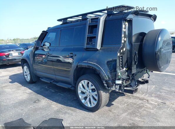 SALE9EEU3L2017641 2020 LAND ROVER DEFENDER Black უკანა მარცხენა