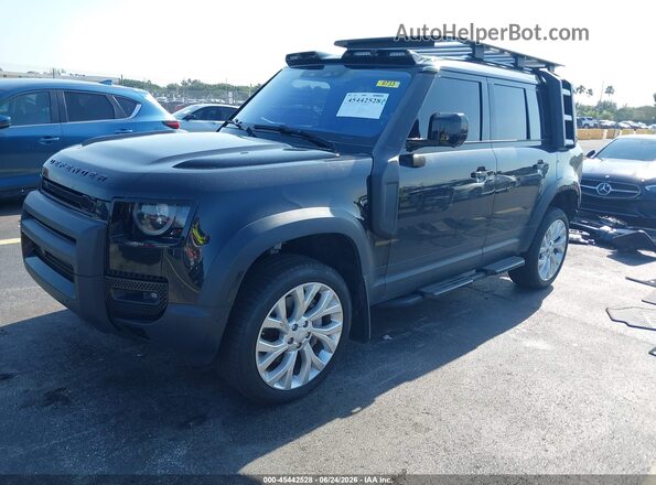 SALE9EEU3L2017641 2020 LAND ROVER DEFENDER Black წინა მარცხენა ხედი სამი მეოთხედიდან