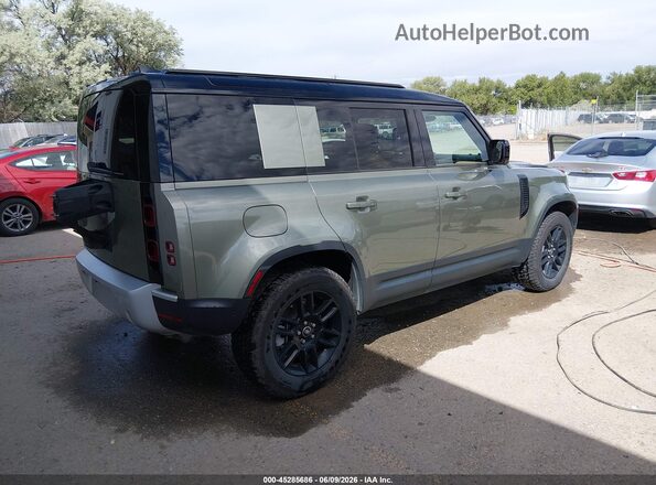 SALEJ7EU4S2427091 2025 LAND ROVER DEFENDER Green უკანა მარჯვენა