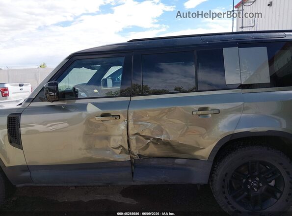 SALEJ7EU4S2427091 2025 LAND ROVER DEFENDER Green წინა ხედი