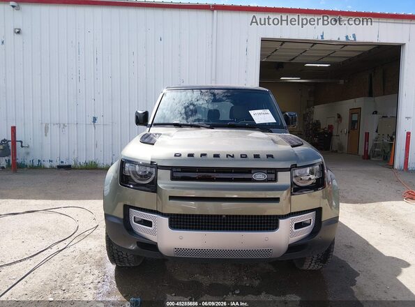 SALEJ7EU4S2427091 2025 LAND ROVER DEFENDER Green ხელსაწყოთა პანელის ხედი
