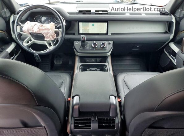 SALEJ7EX2P2136705 2023 LAND ROVER DEFENDER Brown Dashboard view